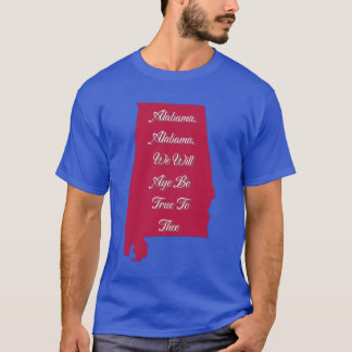 Camiseta Paquete de pegatinas de símbolos de Alabama