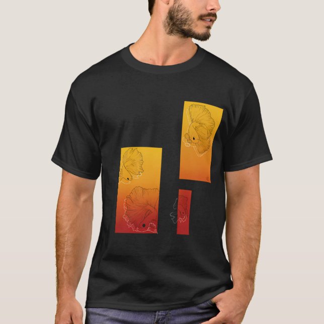 Camiseta Paquete de pescado (Anverso)