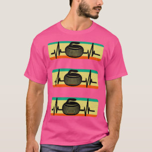 Camiseta Paquete de problemas de latido del corazón curling