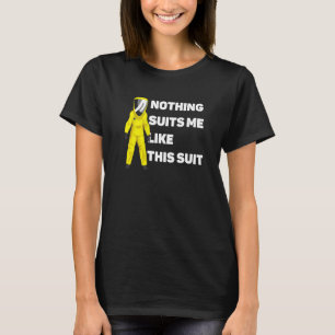 Camiseta Paquete de riesgo radiactivo ingeniero nuclear div