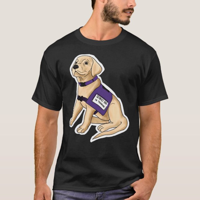 Camiseta Paquete de servicio de laboratorio amarillo (Anverso)