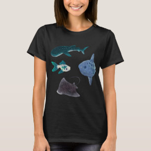 Camiseta Paquete de Stickers de Peces