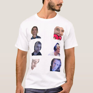 Camiseta Paquete Emotes de xQc