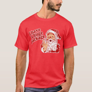 Camiseta Paquete enorme de Santas
