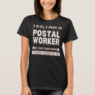 Camiseta Paquete Mailman de Postman para envío de correo po