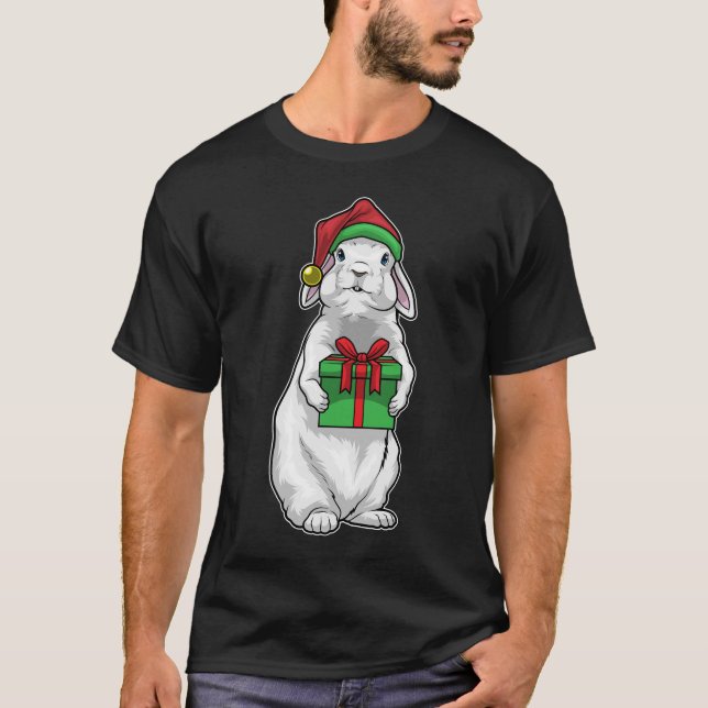 Camiseta Paquete Navidades de conejo (Anverso)