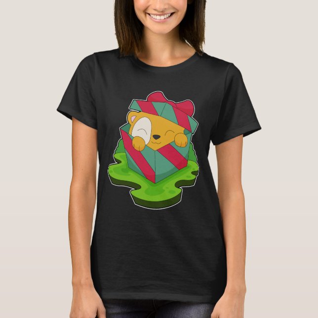 Camiseta Paquete Navidades de Hamster (Anverso)