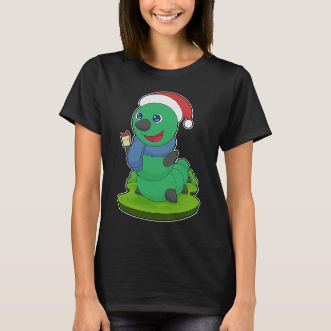 Camiseta Paquete Navidades de la oruga (Anverso)