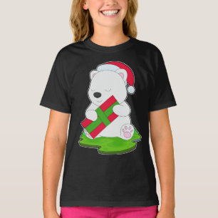 Camiseta Paquete Navidades de oso polar