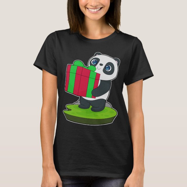 Camiseta Paquete Navidades de Panda (Anverso)