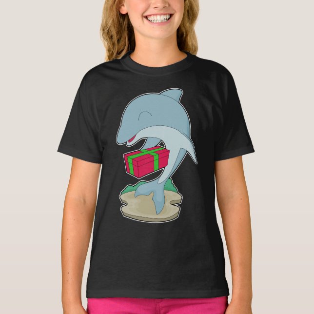 Camiseta Paquete Navidades para delfines (Anverso)