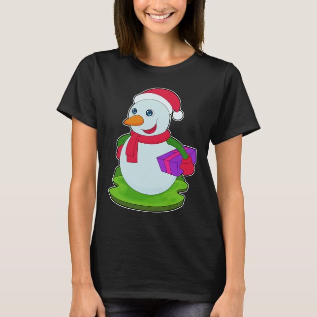 Camiseta Paquete Navidades Snowman (Anverso)