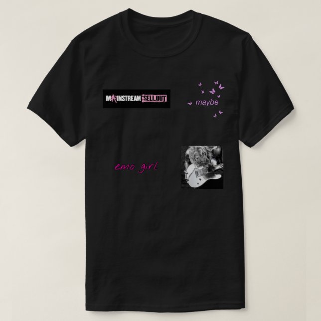 Camiseta Paquete pegatina - Pegatina Machine Gun Kelly (Diseño del anverso)