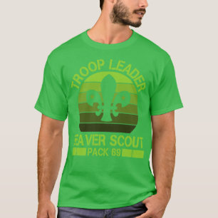 Camiseta Paquete Scout de Beaver Leader 69 regalo de vida s