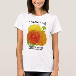 Camiseta Paquete Vintage Calendula Seed