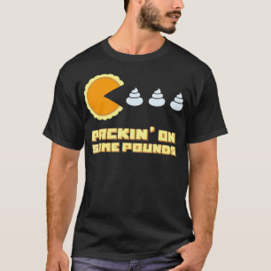 Camiseta Paquetes en algunas libras 8 bits Juego de video d