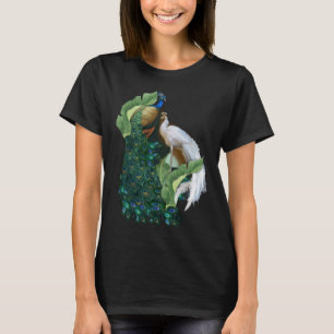 Camiseta Paquetes reales de color blanco y verde azul