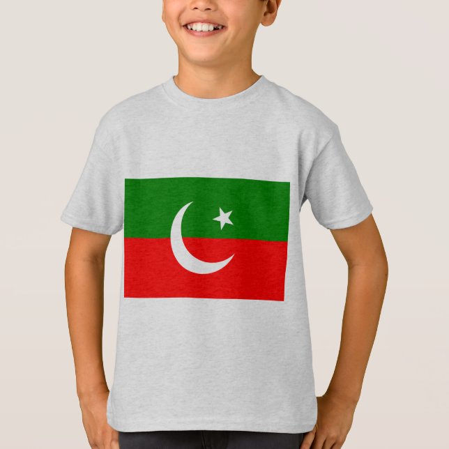 Camiseta Paquistán Tehreek E Insaf, bandera de Colombia (Anverso)