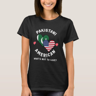 Camiseta Paquistaní-estadounidense qué no quiere las bander