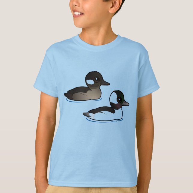 Camiseta Par Bufflehead (Anverso)