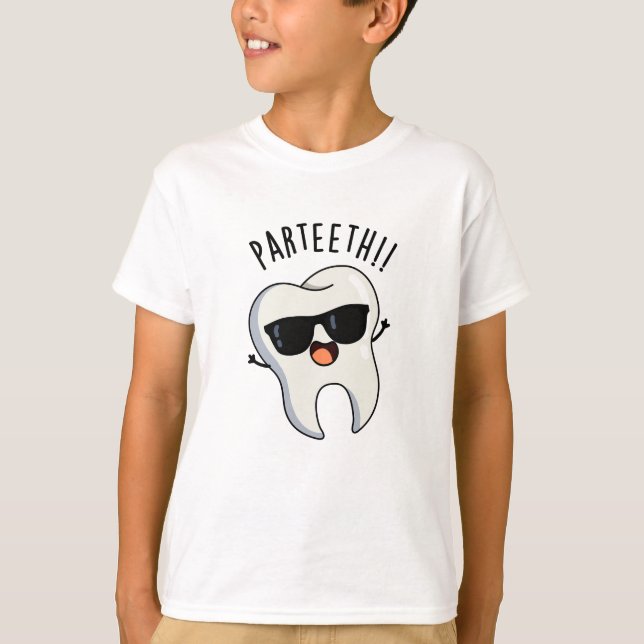Camiseta Par-Dulces Diversos Puns Dentales (Anverso)
