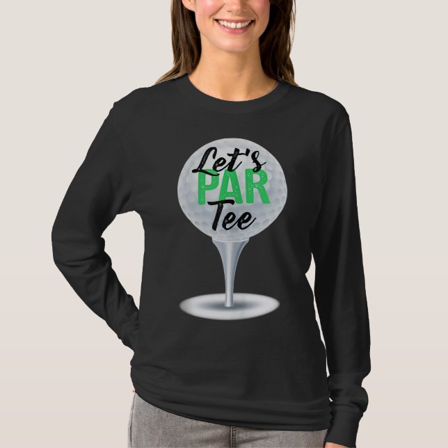Camiseta Par Funny Golf For Golfer Par(2) (Anverso)