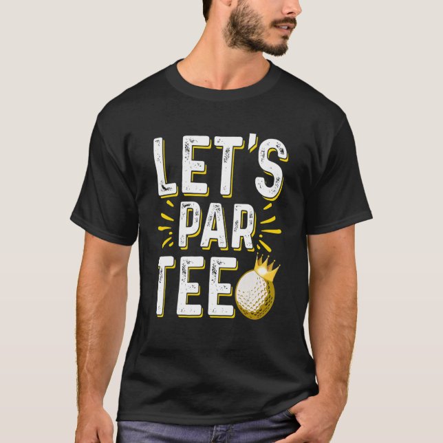 Camiseta Par Golf Player Golf Course Golfer P (Anverso)