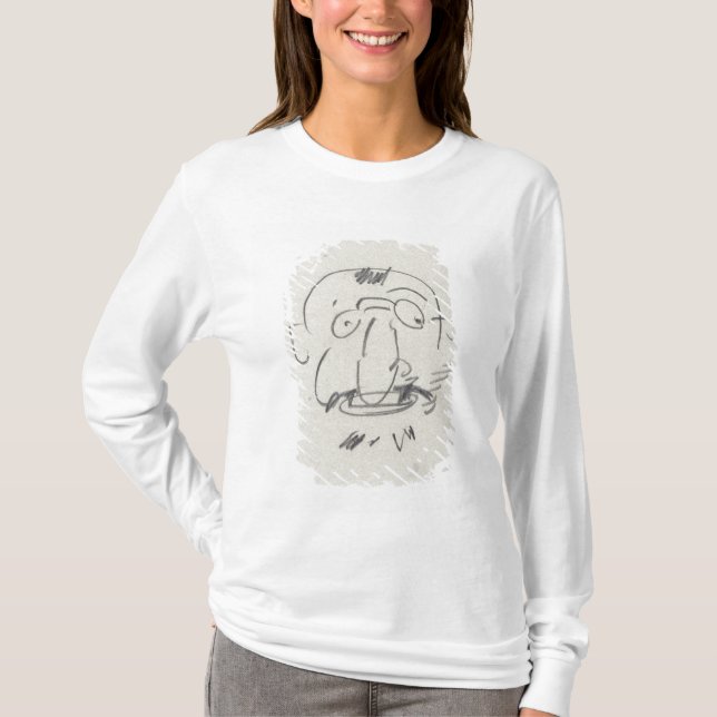 Camiseta Par Lui-Meme (lápiz de Lautrec de la carga en el (Anverso)