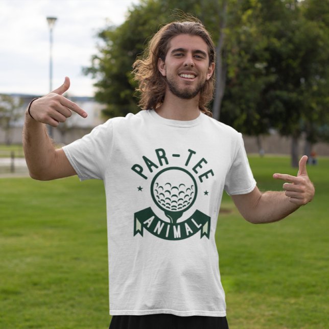 Camiseta Par-Tee Animal (par-tee animal golfing t-shirt)