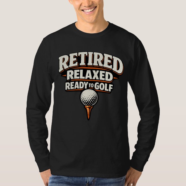 Camiseta Par Tee de Golf en campo de golf (Anverso)