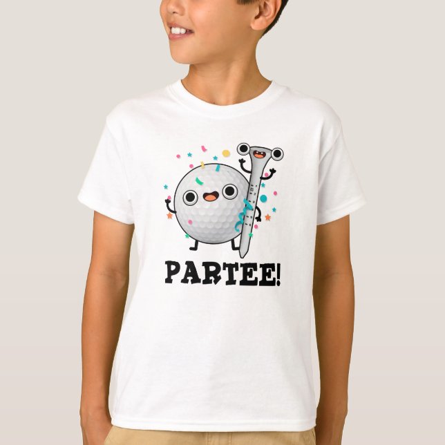Camiseta Par-Tee Funny Golf Pun (Anverso)