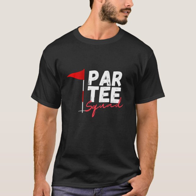 Camiseta Par Tee Squad Funny Golf Lover Gol Familia (Anverso)
