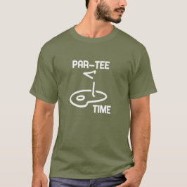 Camiseta Par-Tee Time White