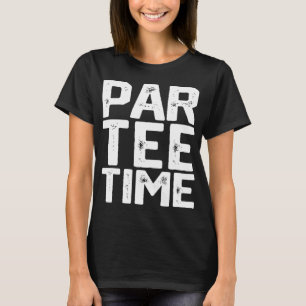 Camiseta PAR Time Fiesta Diversión Beer Cerveza Golf Golf F