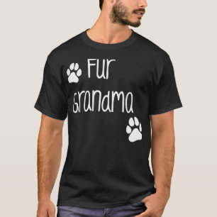 Camiseta Para Abuela , Dueño de Familia de Perro o Gato Div