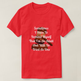 Camiseta para adultos
