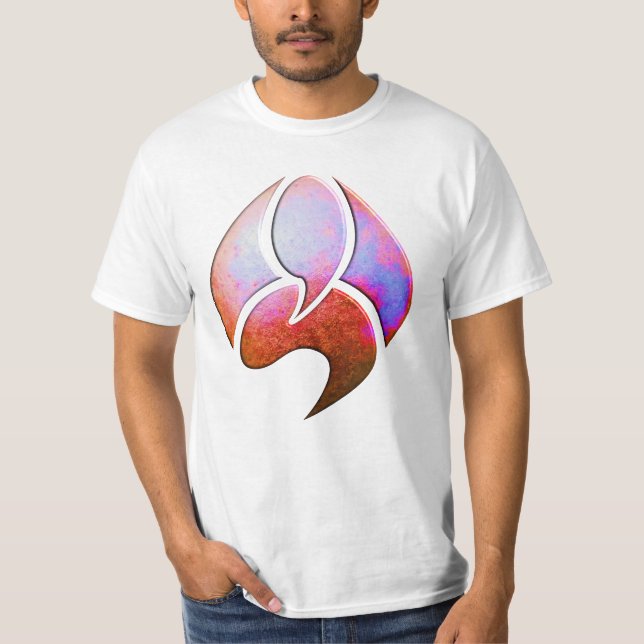 Camiseta para adultos con el logo de 1912 en perlo (Anverso)