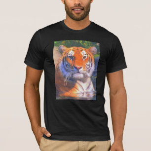 Camiseta para adultos del tigre siberiano