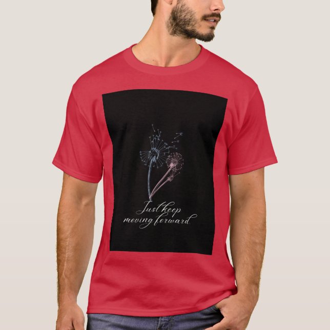 Camiseta para adultos en movimiento (Anverso)