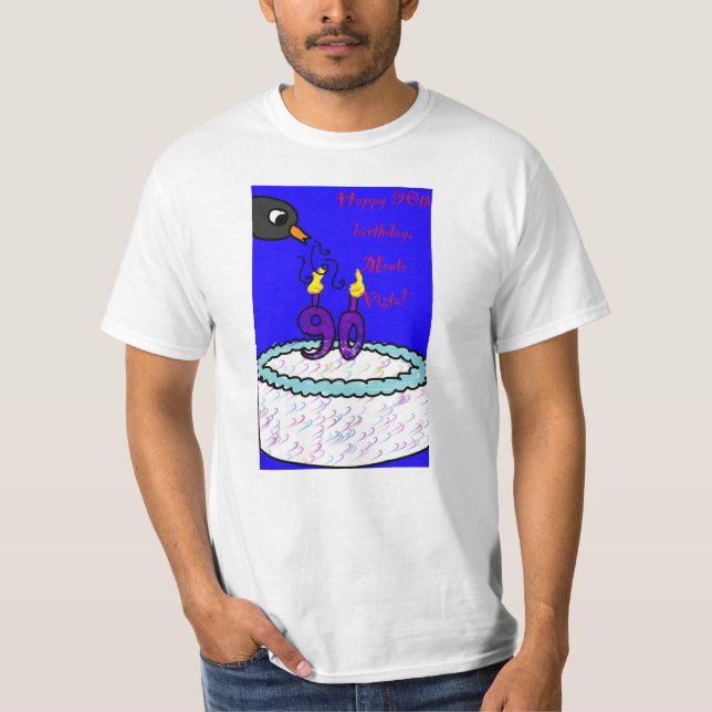 Camiseta para adultos MVES 90 (Anverso)