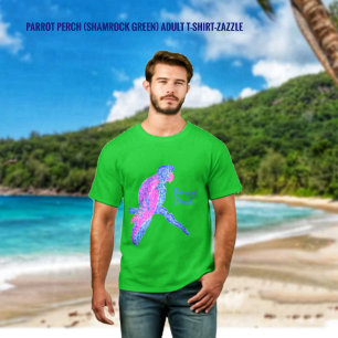 Camiseta para adultos Perch (Shamrock Green)