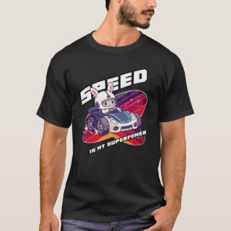 Camiseta para aficionados a las carreras y modelad