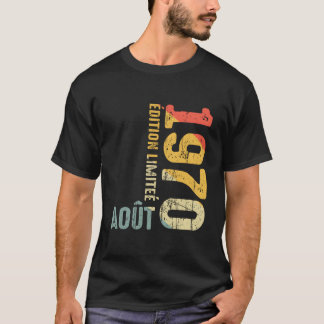 Camiseta Para agosto de 1970 Año 1970 1970 Desde 1970 1970