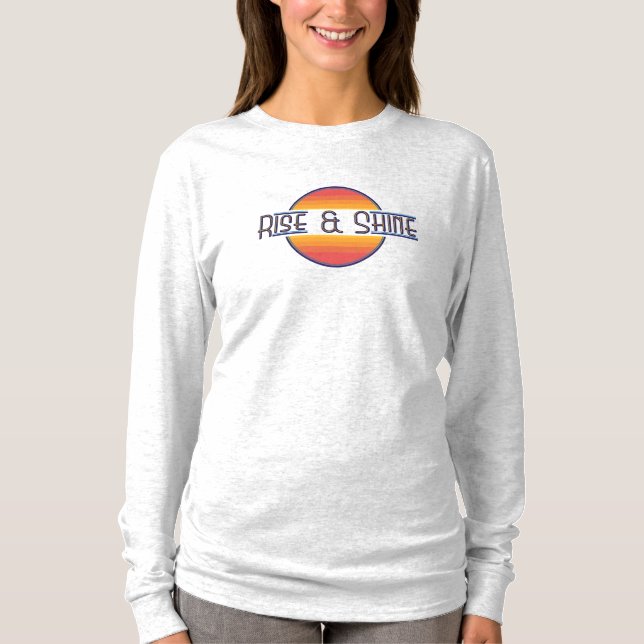 Camiseta para alzar y brillar (Anverso)