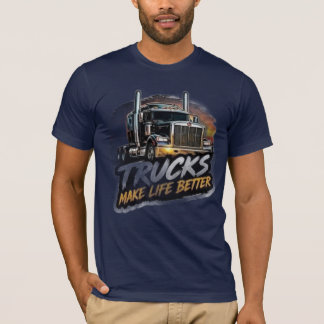 Camiseta para amantes de camiones