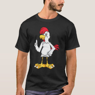 Camiseta para amantes de las gallinas frescas gran