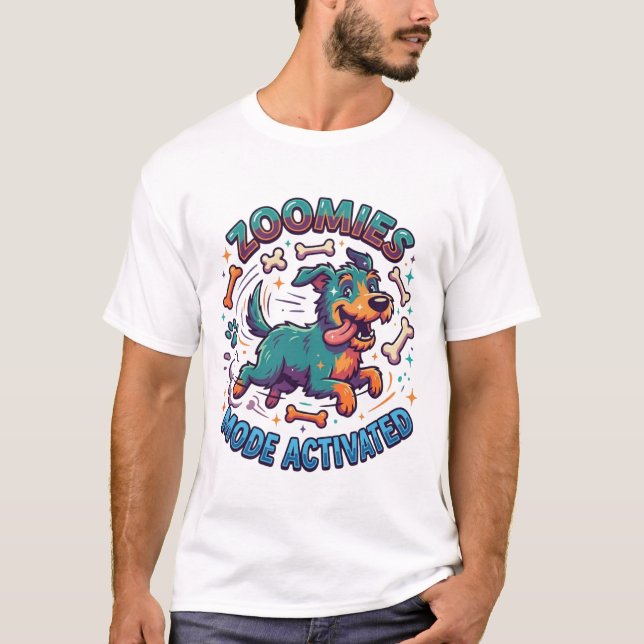 CAMISETA PARA AMANTES DE LOS PERROS (Anverso)