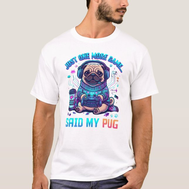 CAMISETA PARA AMANTES DE LOS PUG (Anverso)