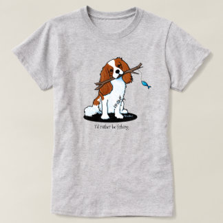 Camiseta para amantes de perros Cavalier Spaniel K