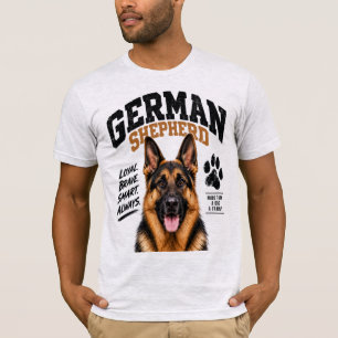Camiseta para amantes de perros Pastor Alemán
